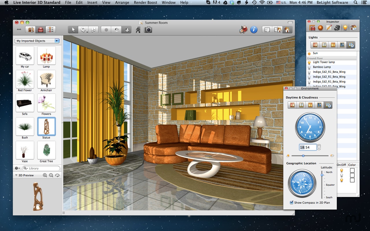 best interior design program for mac